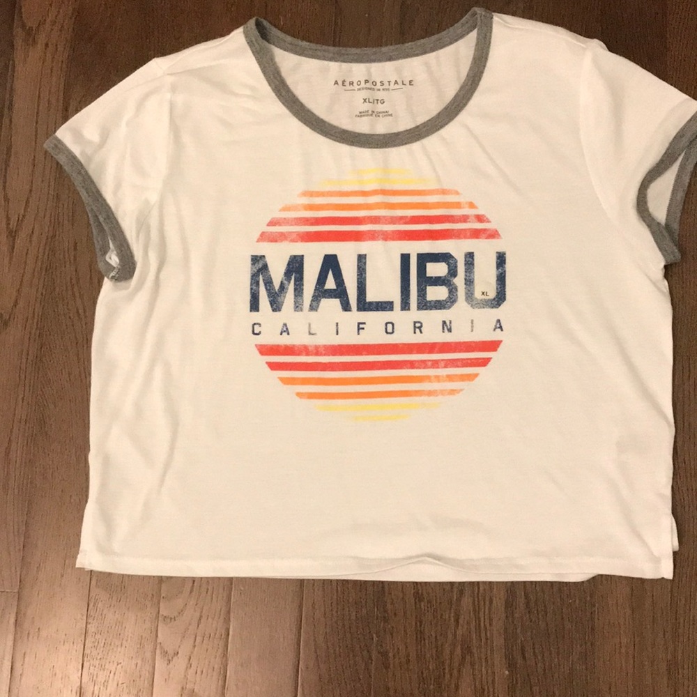 “Malibu California” Crop Top